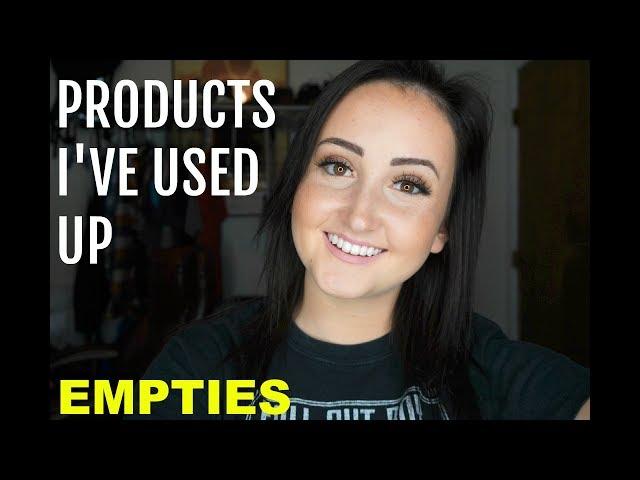 Empties | Products I've Used Up | #1 | Tiffany Schutte