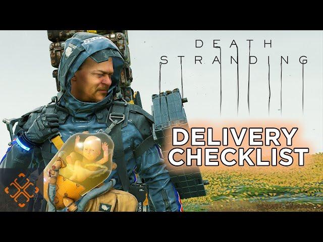 Death Stranding Guide: Five Things To Check Before Each Delivery