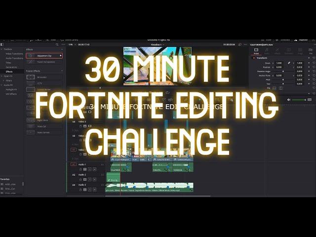 30 MIN Montage Challenge