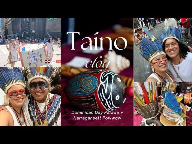 Taínos Marching the Dominican Day Parade  | #taino VLOG #dominicanrepublic