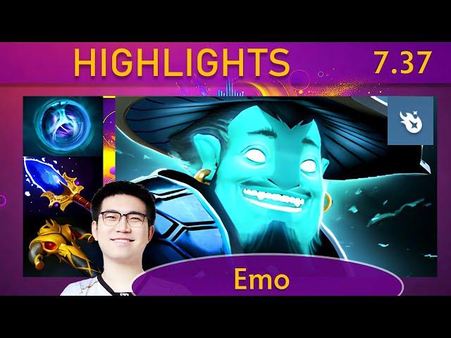  7.37 Emo Storm Spirit |KDA - 28 KP - 92%| New patch Mid Highlights - Dota 2 Top MMR