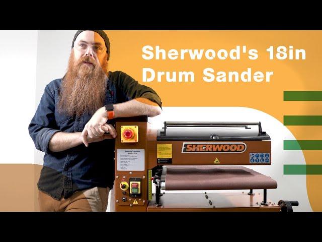 Phil and his Sherwood Drum Sander