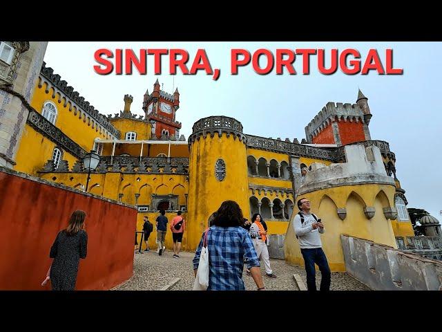 Exploring & Eating in Sintra, Portugal! Day Trip from Lisbon! Best Things to Do & Places to Eat!