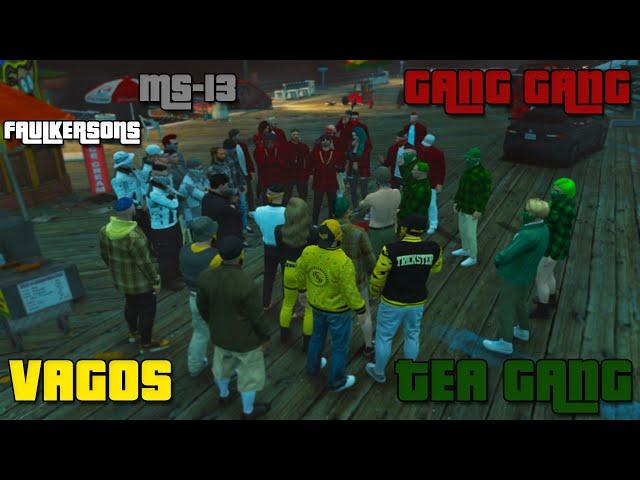 TEAGANG vs 3 GANGS! | Prestige RP | GTA RP Highlights!