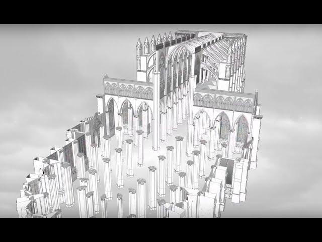 Amiens Cathedral Construction Sequence