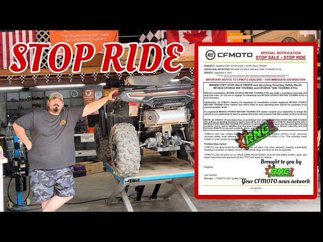 STOP RIDE STOP SALE  CFMOTO GEN 3 1000-800 models