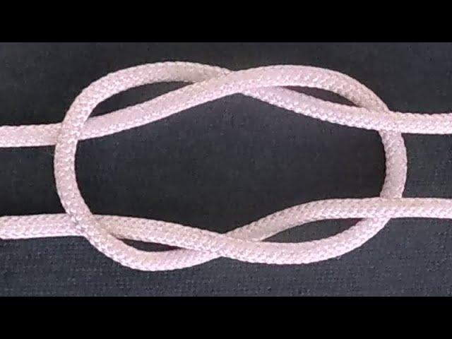 Sea knots - reef knot / Прямой узел
