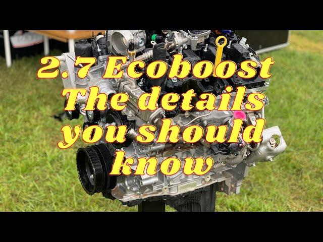 2.7 Ecoboost Nano Twin Turbo V6- Ford Bronco's Engine Details You Need To Know