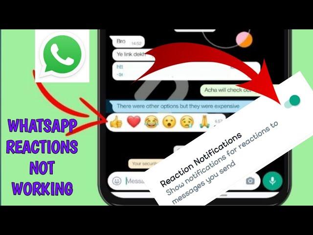 Whatsapp Reaction feature update 2022 / NEW WHATSAPP UPDATE not working