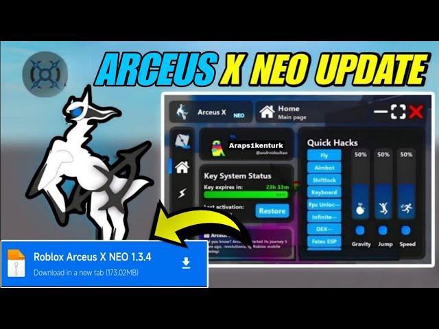 Arceus X Neo 1.3.4 v625 New Update | Blox Fruit Script Mobile | iOS&Android