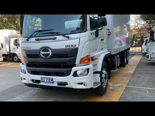 Truck Walk Around - Hino 500 Series - FL 2628 Fridge Truck - Australia