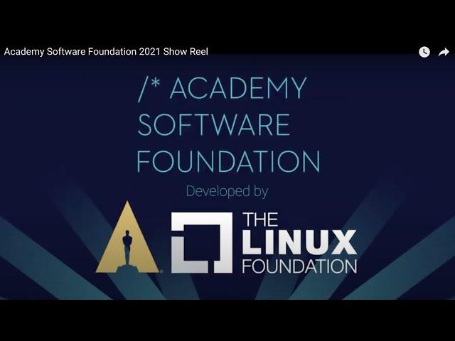 Academy Software Foundation Members
