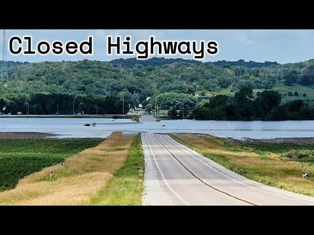 Western Iowa Is Closed Due To Massive Floods // Broken Dikes