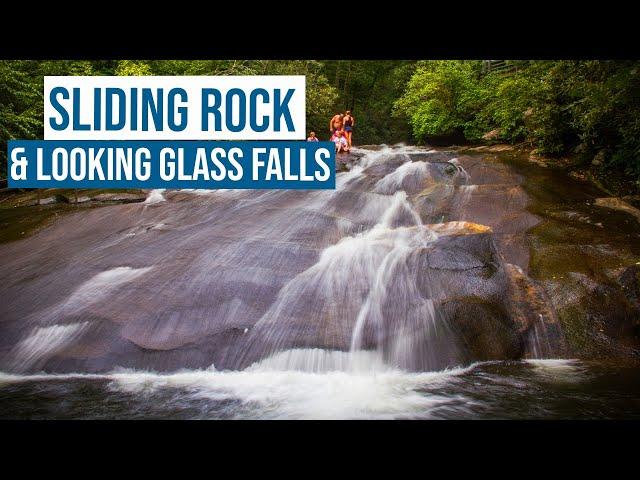 Sliding Rock NC 2024 (and Looking Glass Falls)