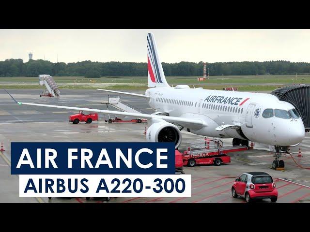 [Flight Report] AIR FRANCE | Hamburg  Paris | Airbus A220-300 | Economy