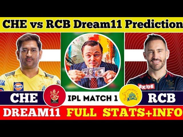 CHE vs RCB DREAM11 PREDICTION || che vs rcb dream11 team || che vs rcb dream11 team prediction