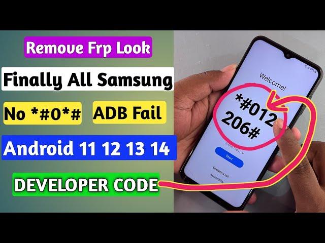 Finally Reset Security 2024 - Samsung Frp Bypass *#0*# Not Working Android 11 12 13 14 || Frp Unlock