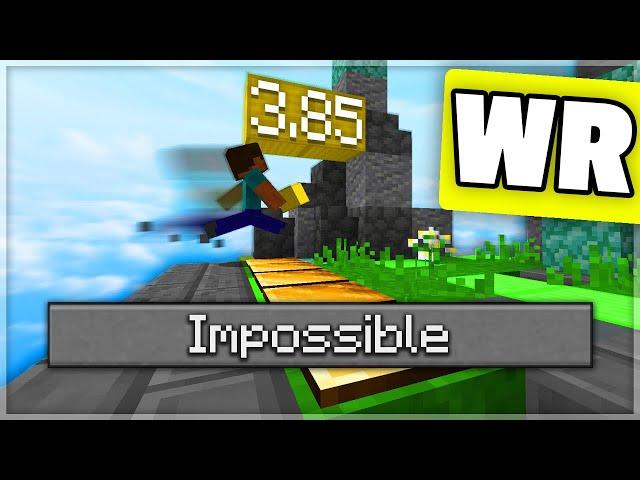 This Minecraft World Record is Impossible to Beat...