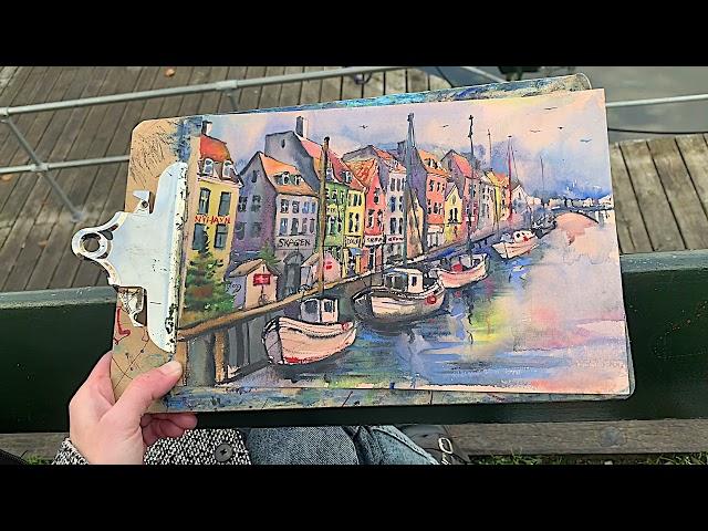 Painting Copenhagen with Kseniya Simonova | Get your picture!