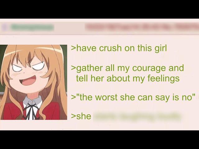 Anon gets Rejected by his Crush in the Most Brutal Way  | 4Chan Greentext Stories