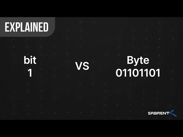 Bits And Bytes | What and Why?