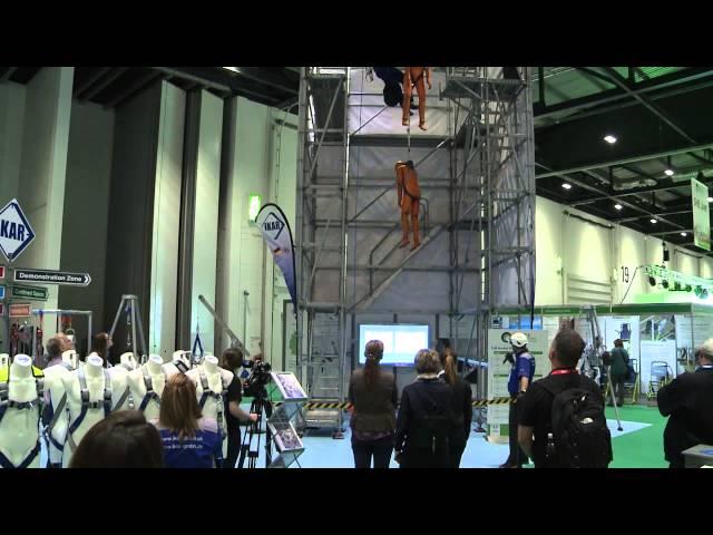 The IKAR Fall Arrest Zone at Safety and Health Expo 2015