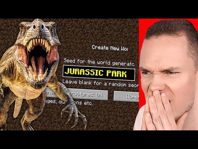 SPIELE NIEMALS den JURASSIC PARK SEED in Minecraft... 