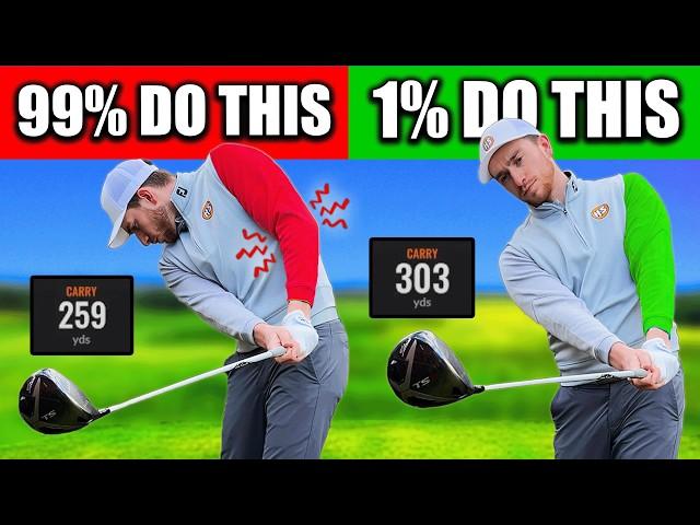 STOP Swinging Hard! This Trick Gives You More Distance Instantly!