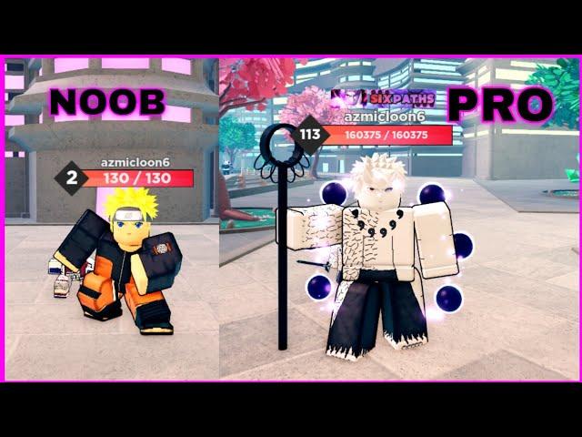 STARTING FROM NOOB UNTIL GETTING OBITO SAGE OF SIX PPATHS IN ANIME DIMENSIONS SIMULATOR