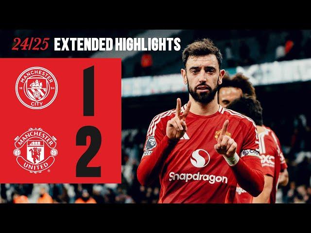 United Defeat City!  | Man City 1-2 Man Utd | Extended Highlights