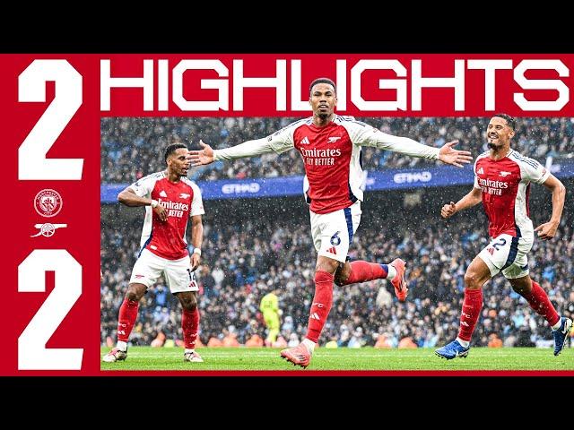 A HARD-FOUGHT POINT IN MANCHESTER  | HIGHLIGHTS | Manchester City v Arsenal (2-2) | Premier League