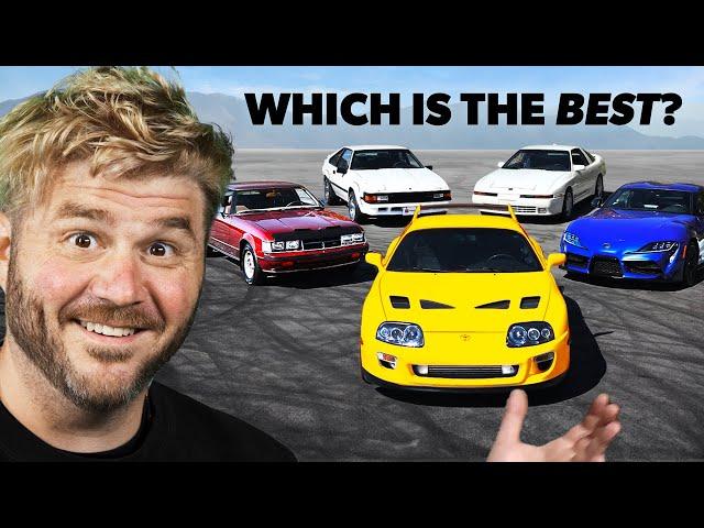 We Drove EVERY Toyota Supra