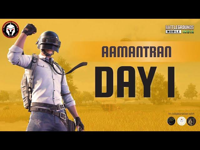 Aamantran : BGMI | Qualifiers Day 1 | Heighers eSports