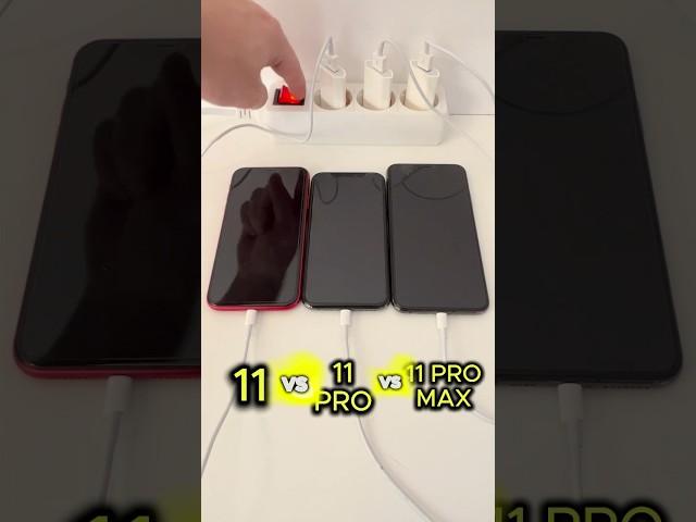 iPhone 11 vs 11 Pro vs 11 Pro Max Boot Speed Test 