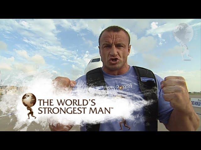 2009 Plane Pull: Mariusz Pudzianowski | World's Strongest Man