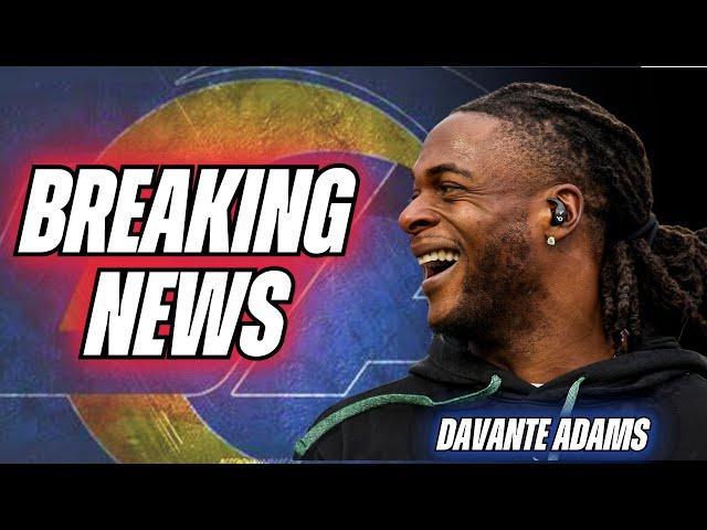 Davante Adams Signs with the RAMS! - 2025 NFL Free Agency Breaking News and Fantasy Football Outlook