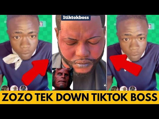 OMG! ZOZO DON TEK DOWN TIKTOK BOSS & SHOOT HIS SHOT AT MISS BLINGA 