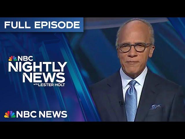 Nightly News Full Broadcast - May 16