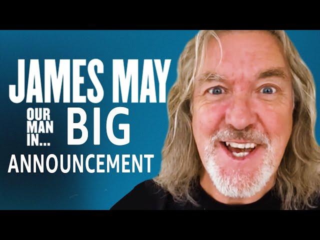 James May Has Some BIG News! | Prime Video #Short