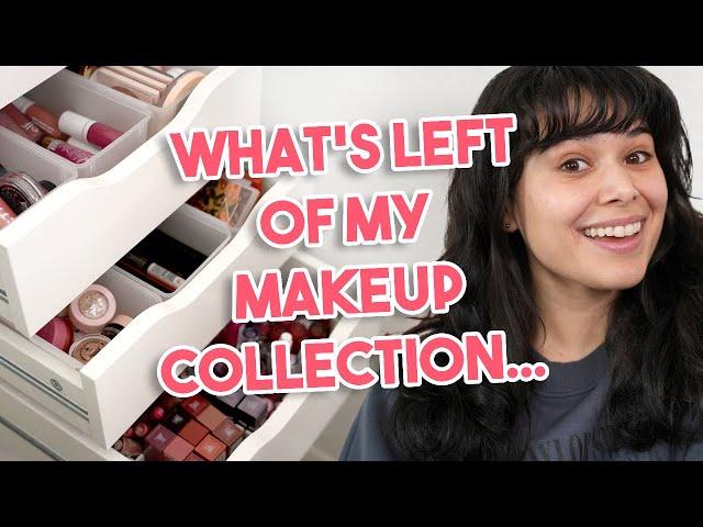 2024 Makeup Collection Tour AFTER a MASSIVE DECLUTTER!