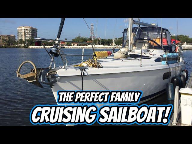 The INSANE Aft Cabin Center Cockpit Hunter Passage 420