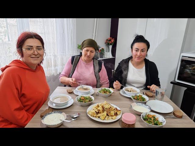 MİS GİBİ TAVUK ÇORBASI VE KARNIBAHAR YEMEĞİ