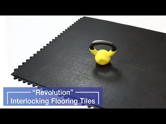 "Revolution" Interlocking Flooring Tiles