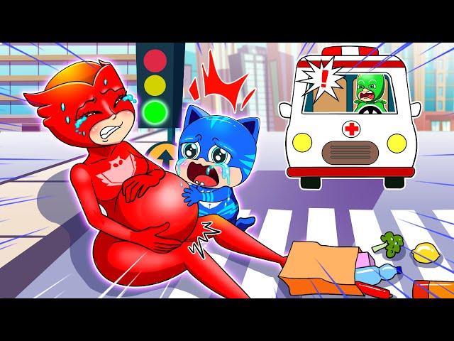 Owlette is Pregnant : BUT What Happened ? MOM, I'm So Sorry ! - Catboy's Life Story | PJ MASKS 2D