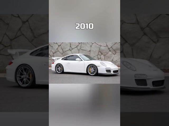 Evolution of Porsche Car  (1950~2022) #shorts