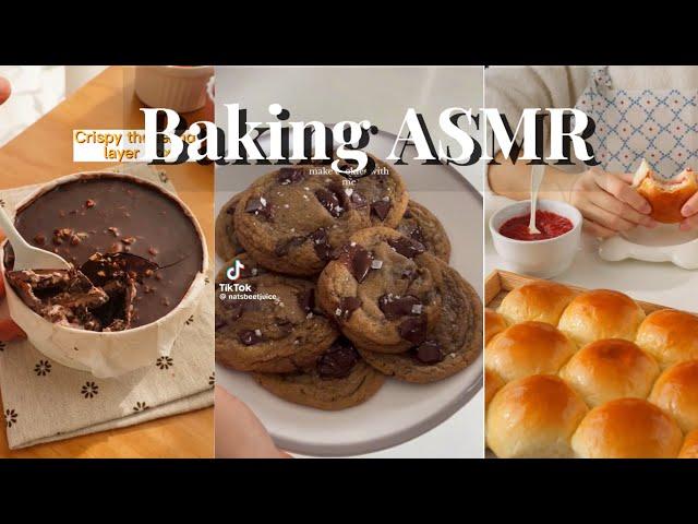 Baking *ASMR* TikTok compilation #baking #asmr #tiktokcompilation #satisfyingvideo