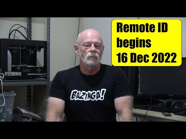 Tomorrow is Drone Remote ID day (updates and info)