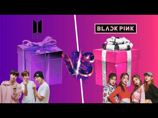 BTS vs Blackpink  CHOOSE YOUR GIFT / ELIGE TU REGALO / 방탄소년단 vs 블랙핑크