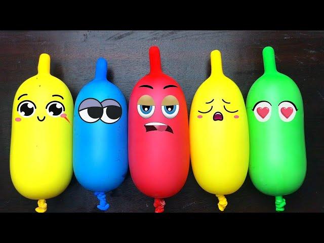 Pop, Stretch, and Squeeze! Epic ASMR Slime Made with Glitter-Filled Balloons  | Satisfying DIY #4K