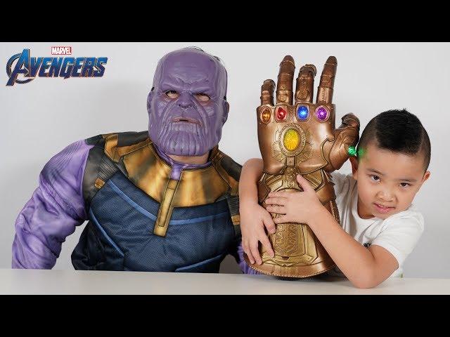 Real Avengers Infinity Gauntlet From Thanos to Calvin CKN